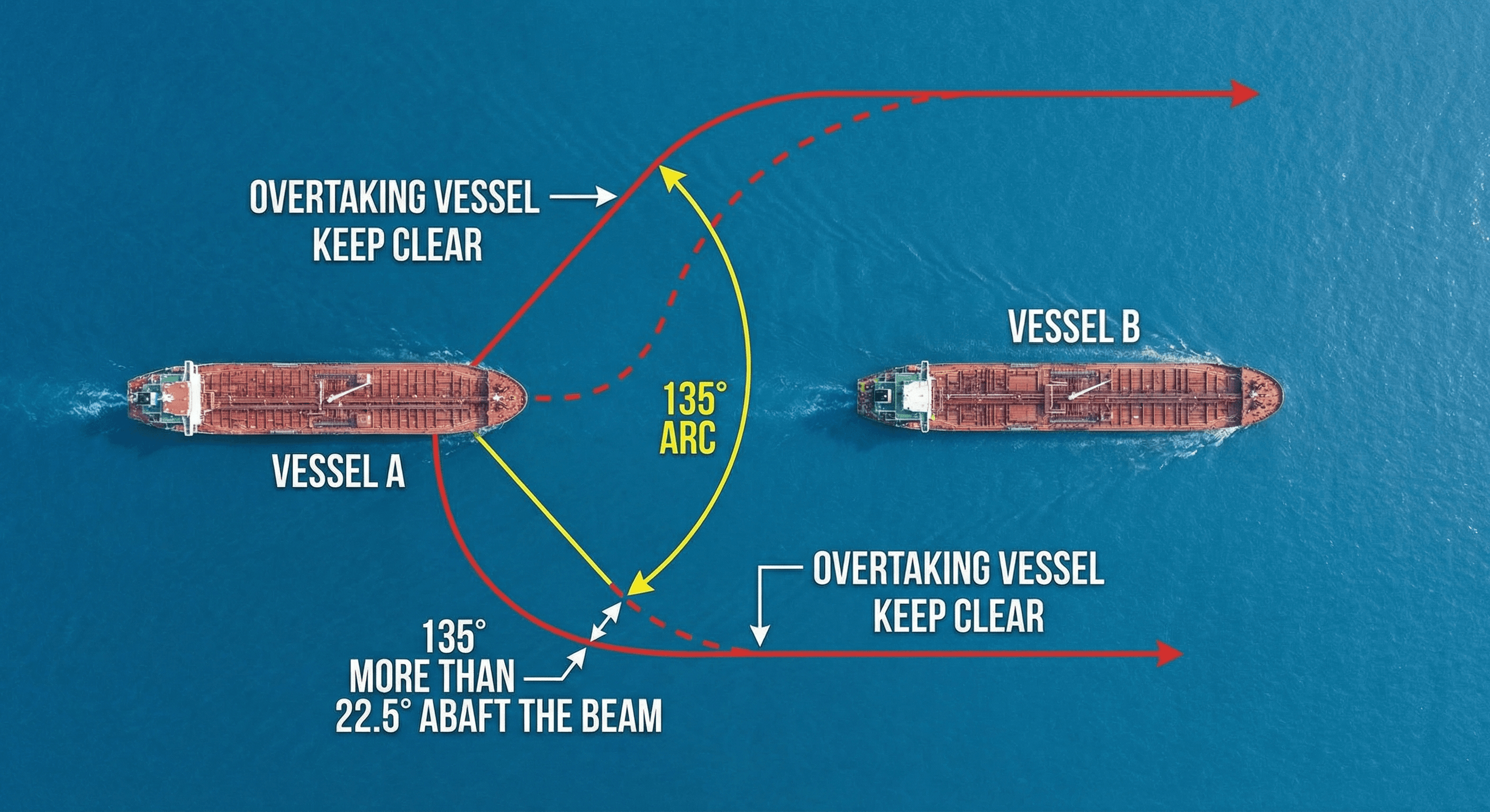 Alcance maritime navigation diagram